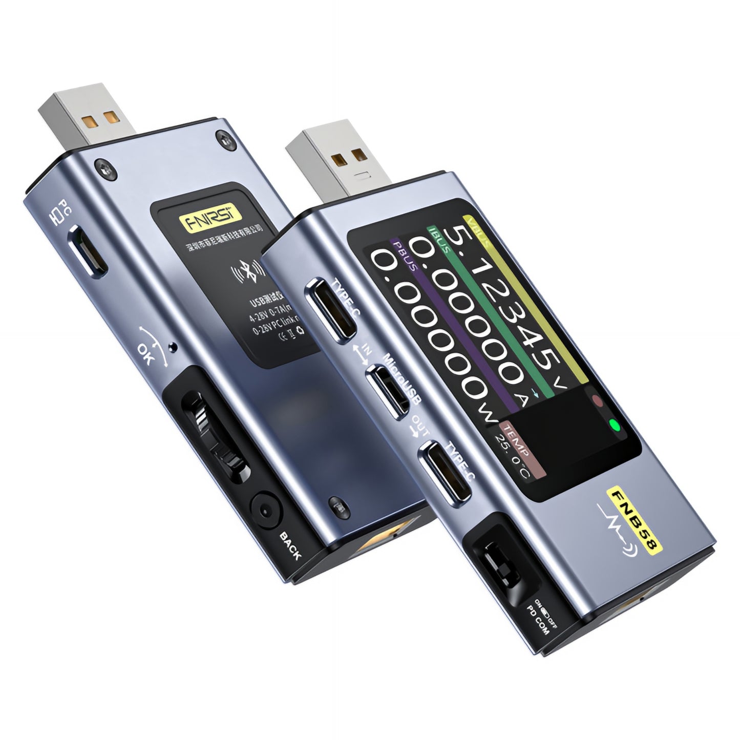 Tester napetosti Fnirsi FNB58