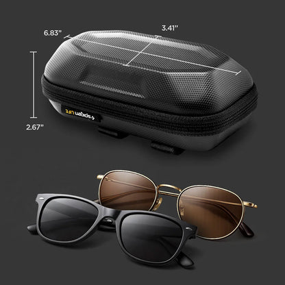 Etui za očala Spigen LF520, 224.8mm x 86.9mm x 69.9mm, Črn ACS09444