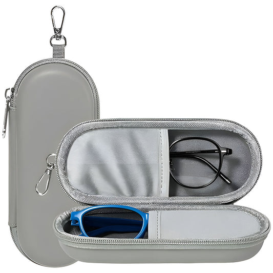 Etui za očala Techsuit ETJ3, 165 mm x 65 mm x 40 mm, siva