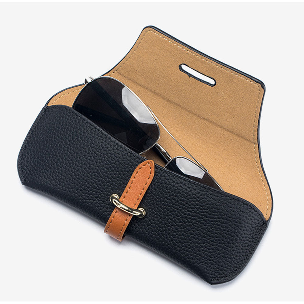 Etui za očala Techsuit ETL3, 170 mm x 65 mm x 20 mm, rjave barve