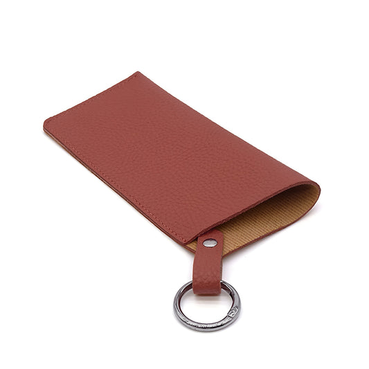 Etui za očala Techsuit ETN6, 175 mm x 85 mm, rjavo rožnat