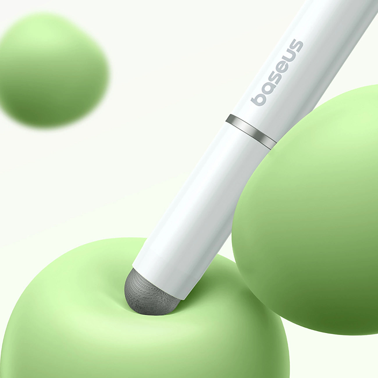 Touch Pen Baseus Smooth Writing 3 Magnetic 3in1 Series, Pasivna različica, Bela P80080804213-00