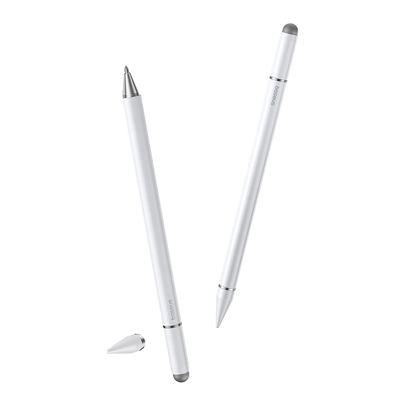 Touch Pen Baseus Smooth Writing 3 Magnetic 3in1 Series, Pasivna različica, Bela P80080804213-00