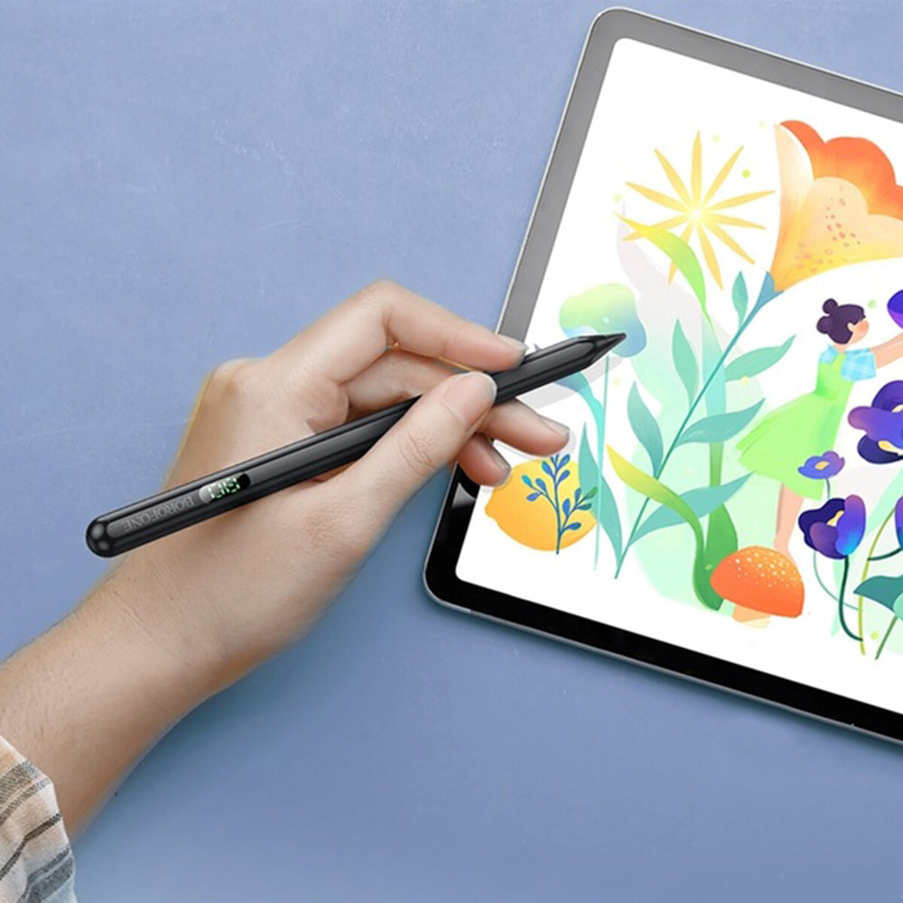 Touch Pen Borofone BG100 za Apple iPad Series, Aktivna različica, Črna