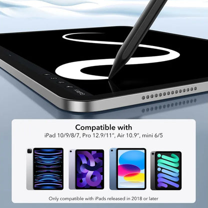 Touch Pen ESR za Apple iPad, Aktivna različica, Črna