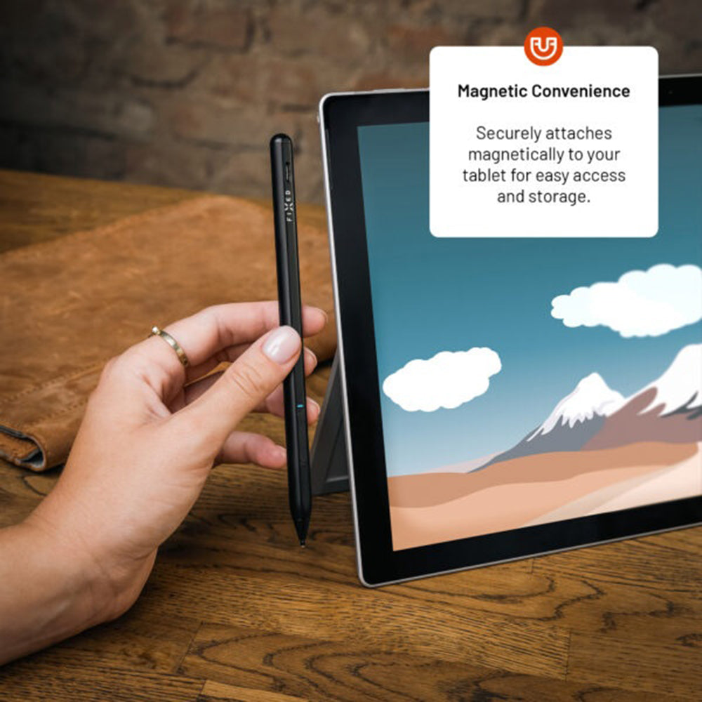 Touch Pen Fixed Graphite Active za naprave z MPP podporo, črn