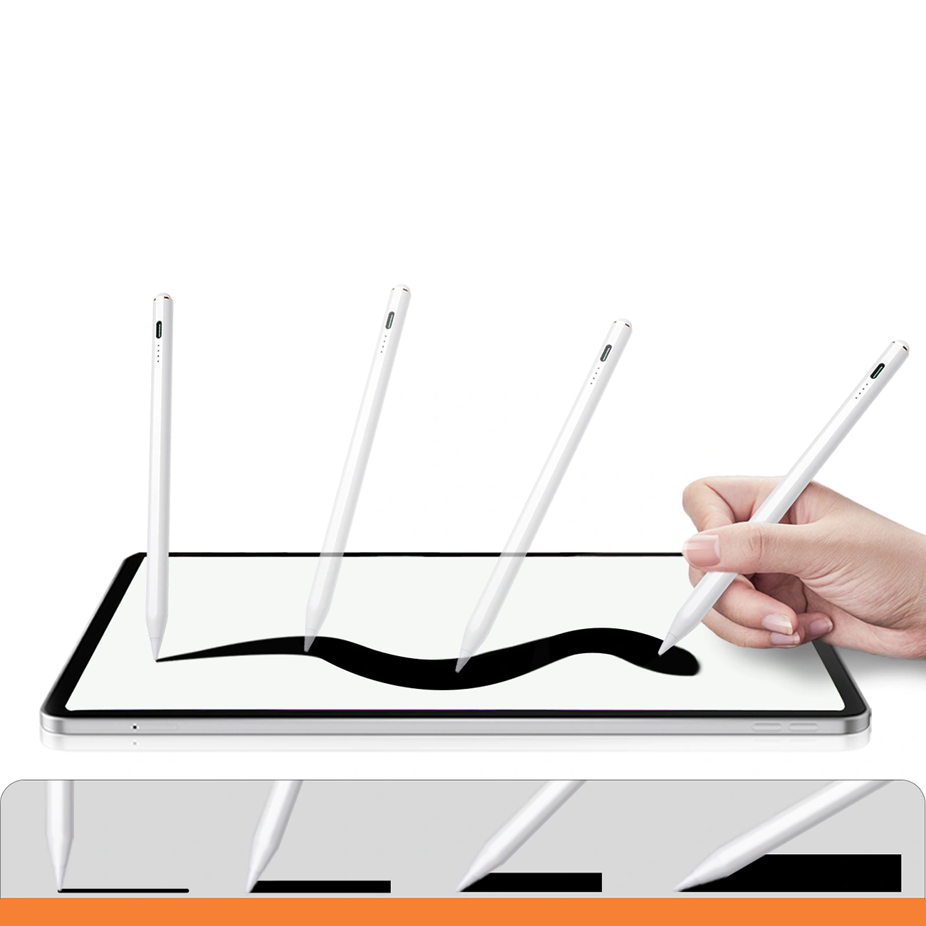 Svinčnik Joyroom JR-X9S za Apple iPad, Aktivna različica, Bela
