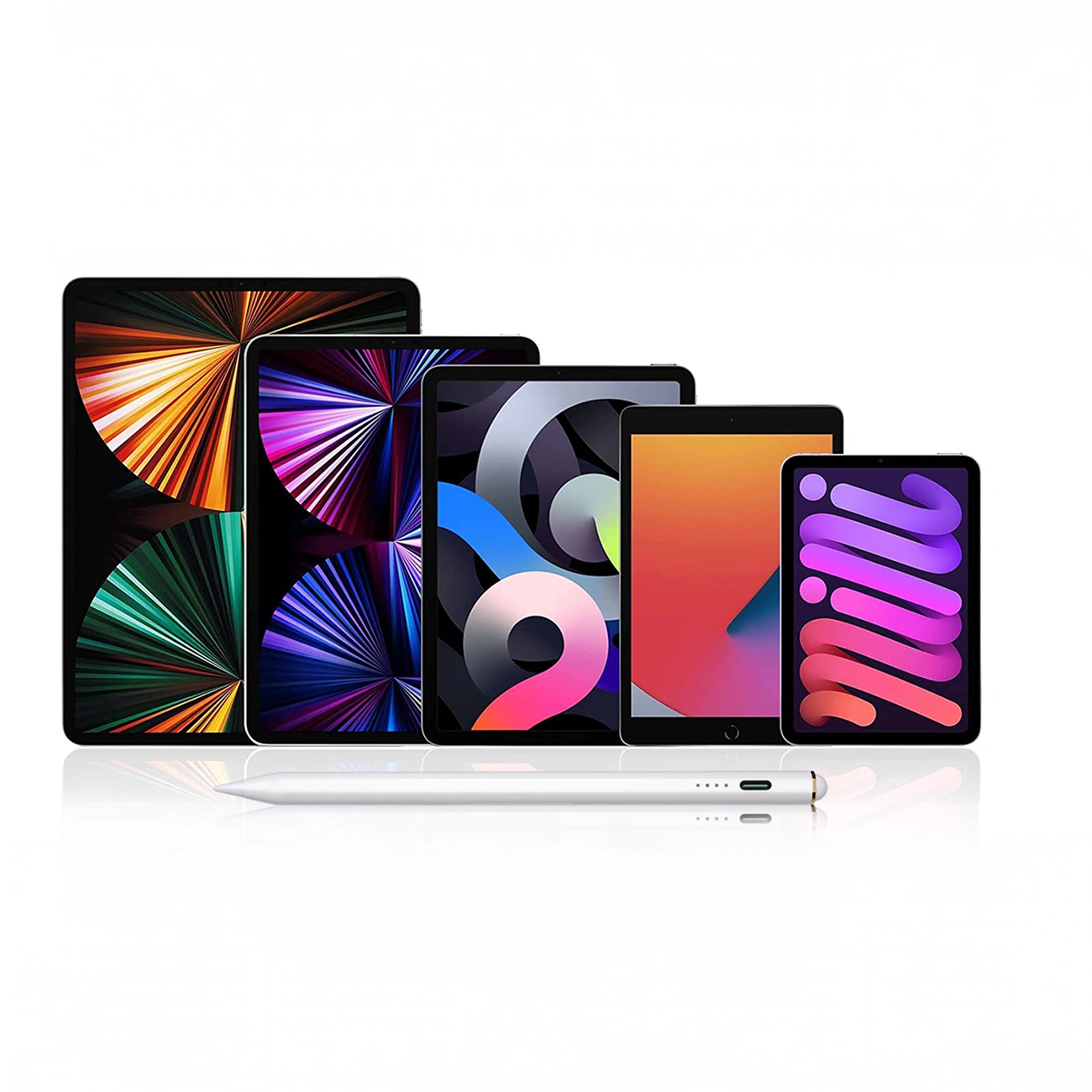 Svinčnik Joyroom JR-X9S za Apple iPad, Aktivna različica, Bela