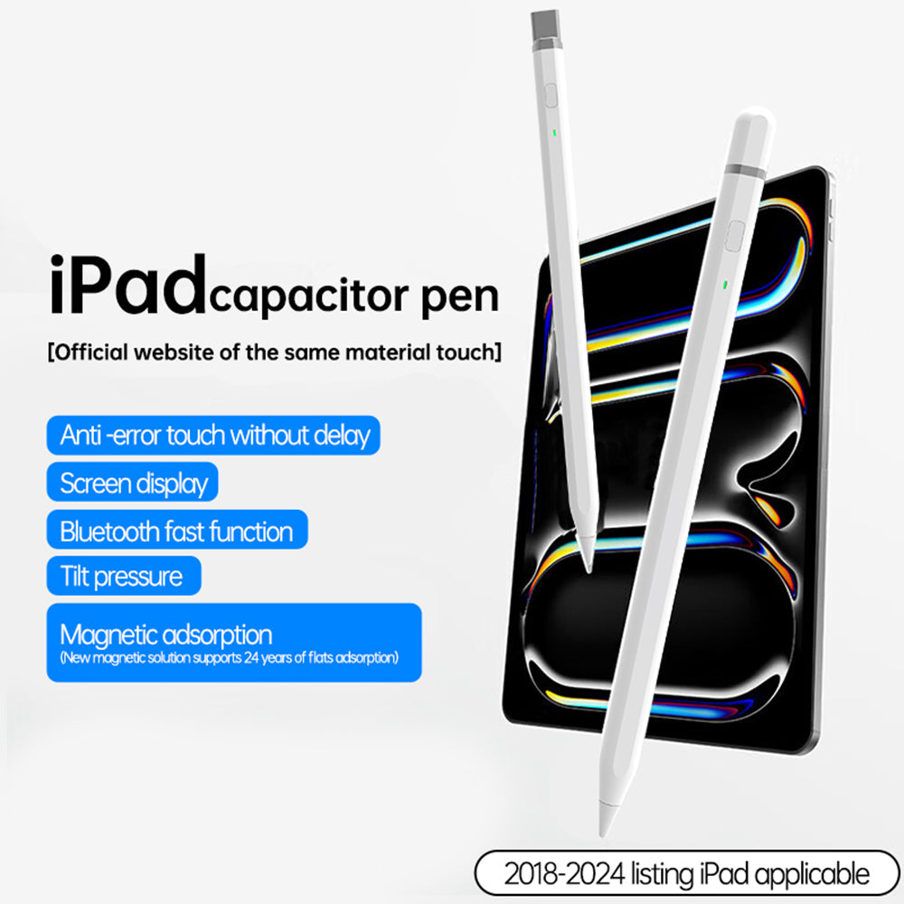 Touch Pen Techsuit AP01 Pro za Apple iPad, Aktivna različica, Bela