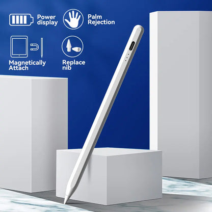 Touch Pen Techsuit JA04 za Apple iPad, Aktivna različica, Bela