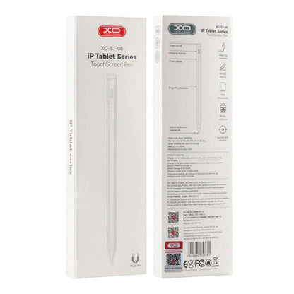 Touch Pen XO Design ST-08 za Apple iPad, Aktivna različica, Bela