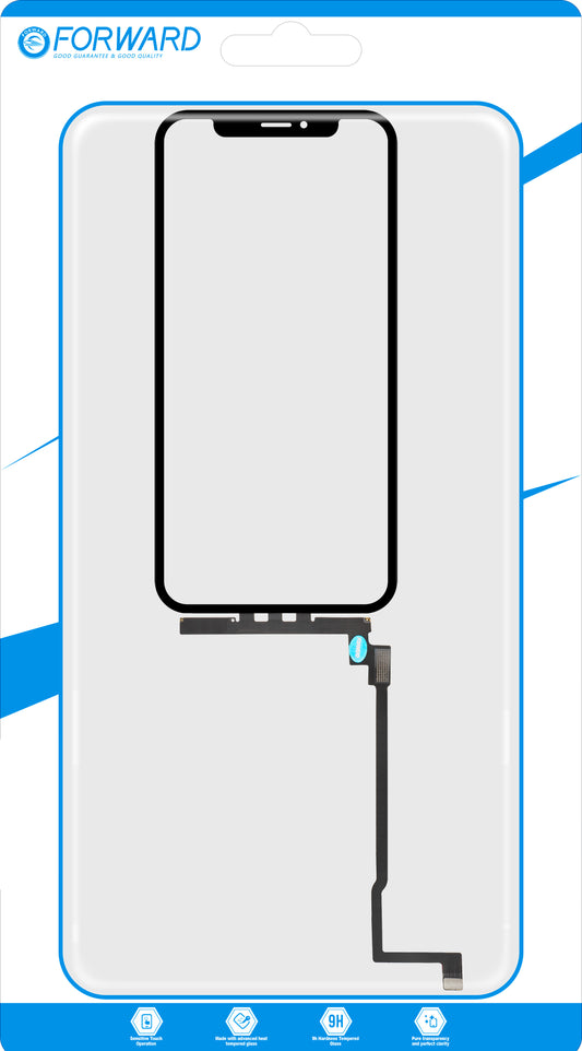 Touchscreen Forward Guard OCA za Apple iPhone 11 Pro, Črna