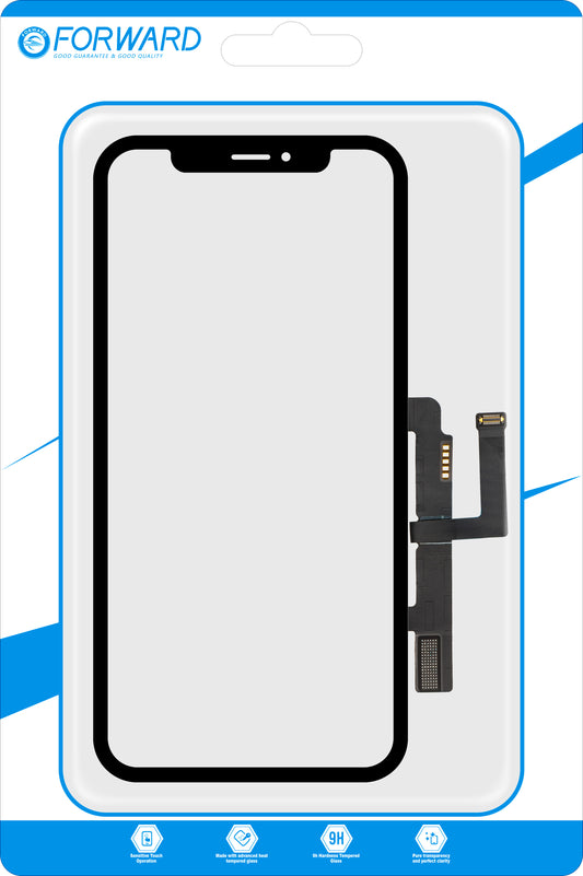 Touchscreen Forward Guard OCA za Apple iPhone 11, Črna