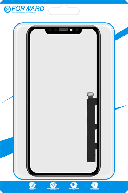 Touchscreen Forward Guard OCA za Apple iPhone XR, IC različica, črna