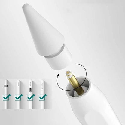 Tech-Protect Touch Pen Tip for Apple Pencil Series, Set of 4, White