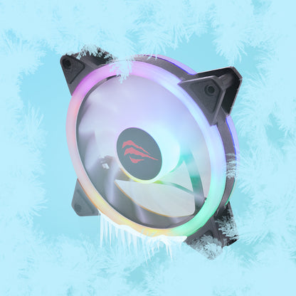 Ventilator HAVIT F2089, 1200RPM, 35dB, 1.32W, Črn