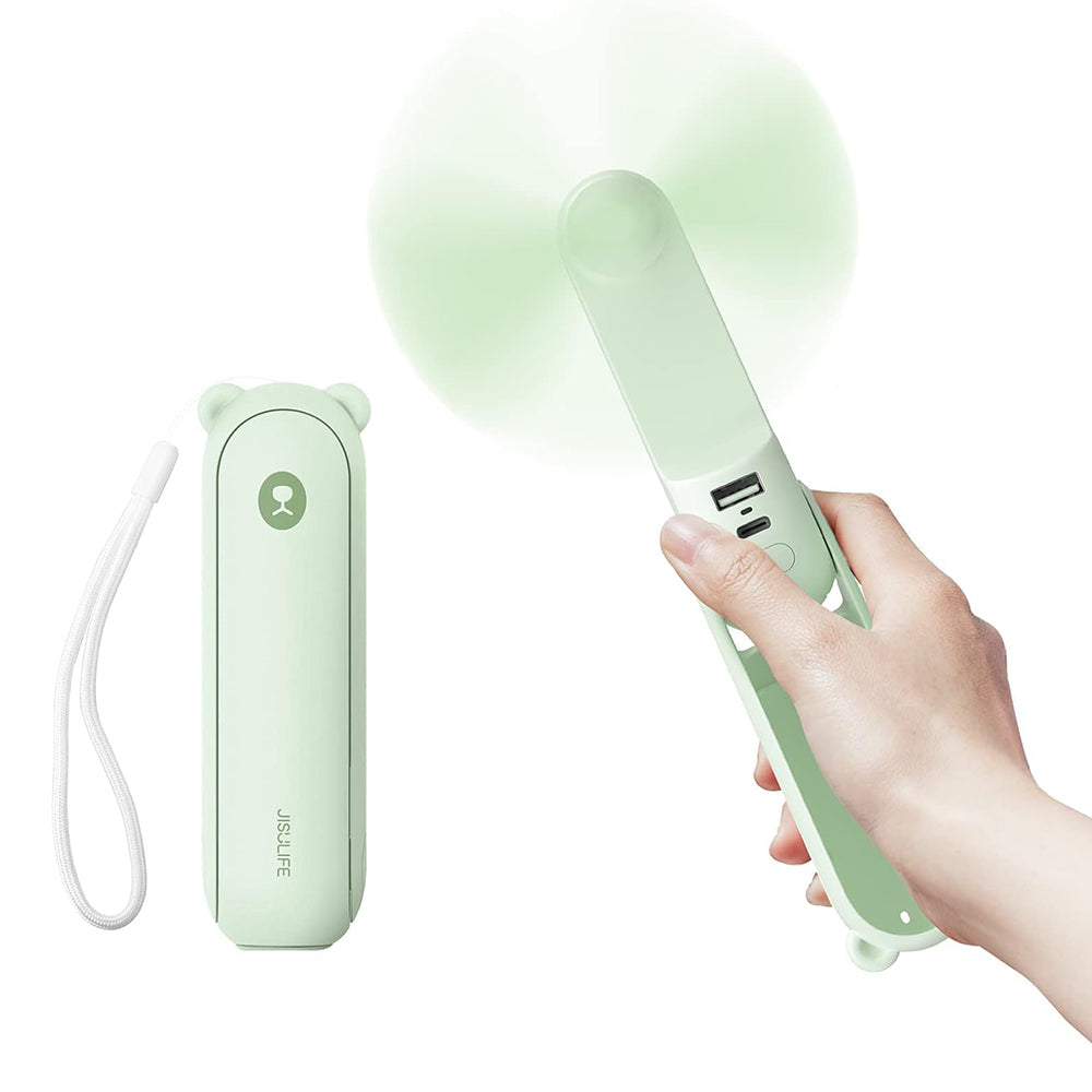 Prenosni ventilator JisuLife Life8 Plus F8X, zelen
