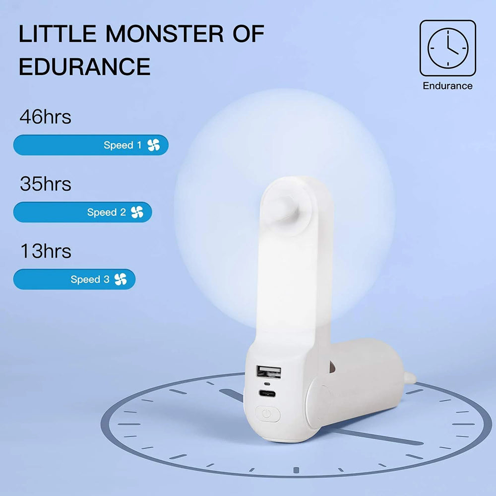 Prenosni ventilator JisuLife Life8 Plus F8X, zelen