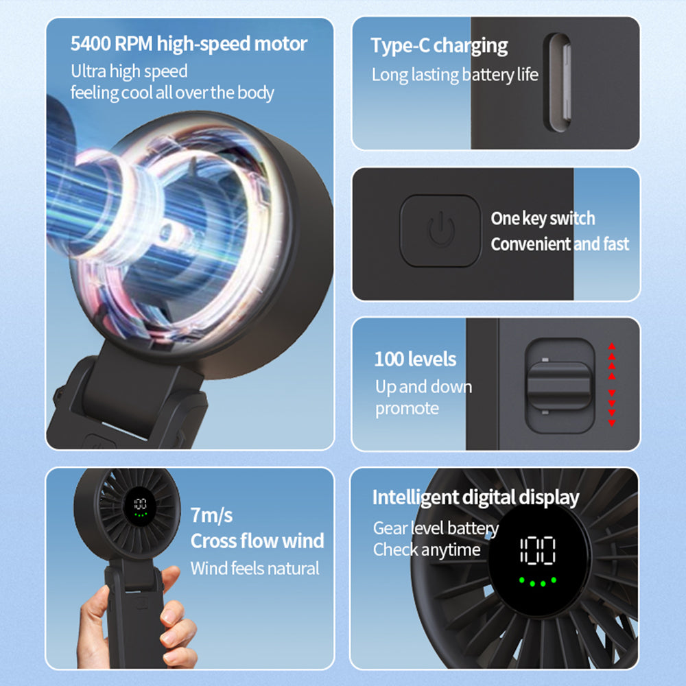Prenosni ventilator Techsuit A10, bel