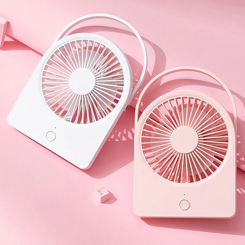 Prenosni ventilator Techsuit CT-108, roza