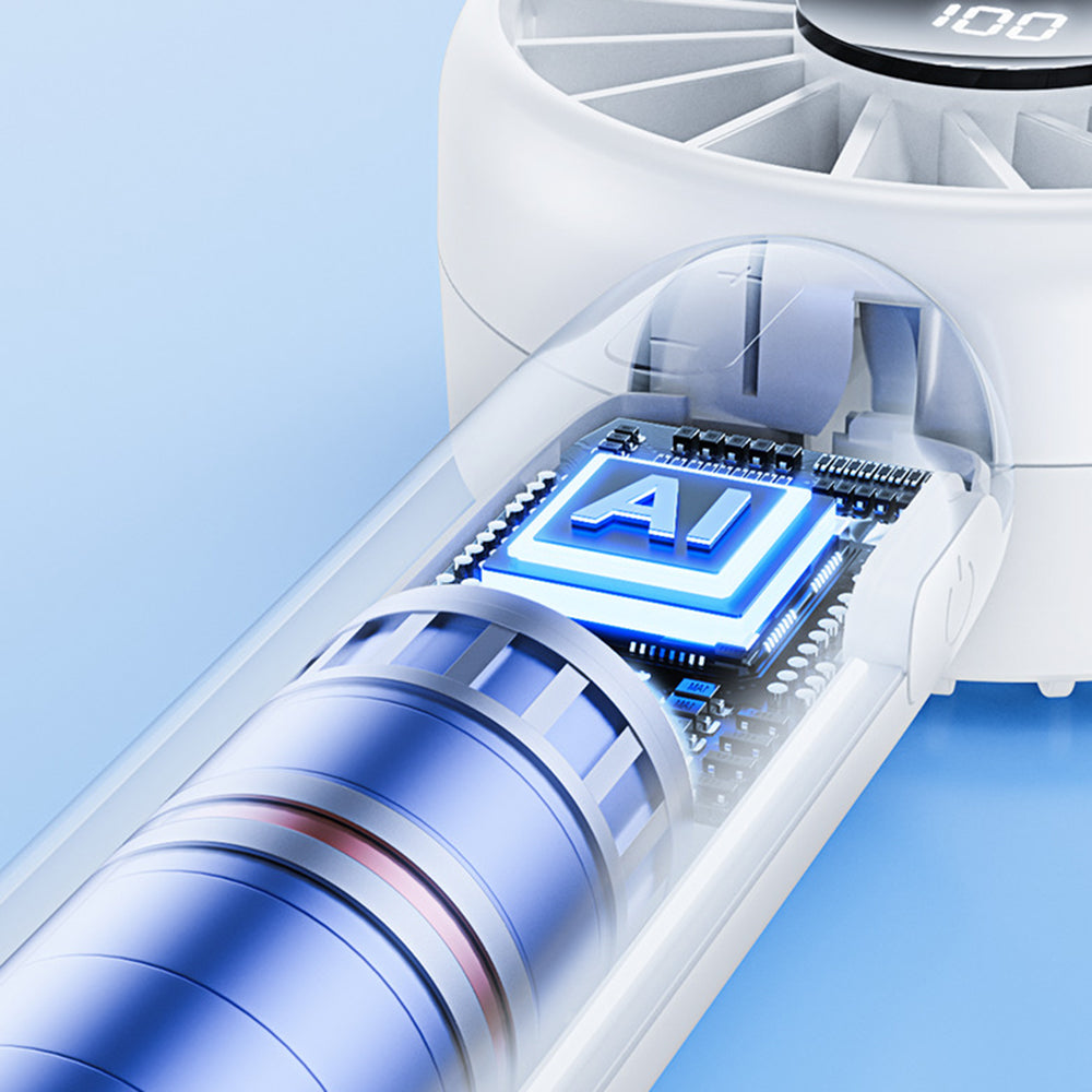 Prenosni ventilator Techsuit CT-110, modra