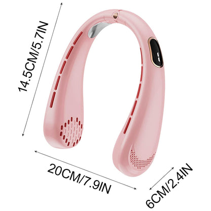 Prenosni ventilator Techsuit H6, roza