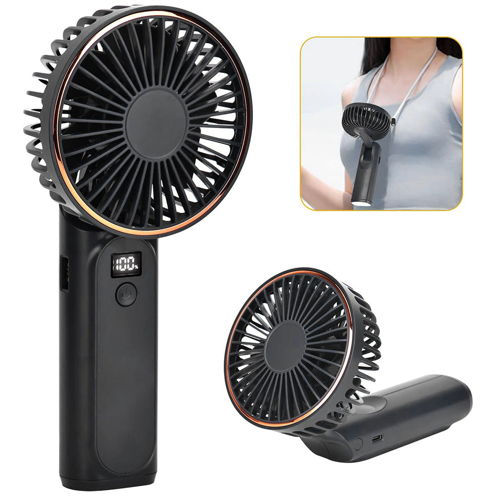 Prenosni ventilator Techsuit M12, črn