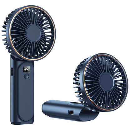 Prenosni ventilator Techsuit M12, modra