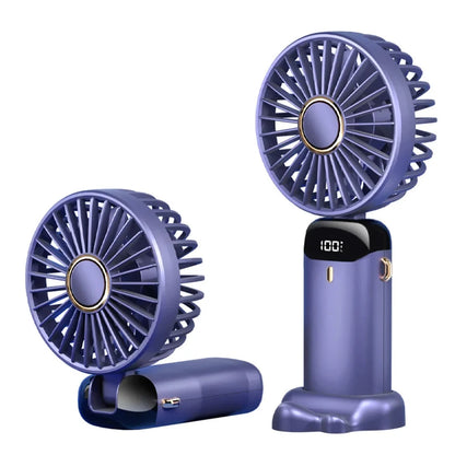 Prenosni ventilator Techsuit N15, vijoličen