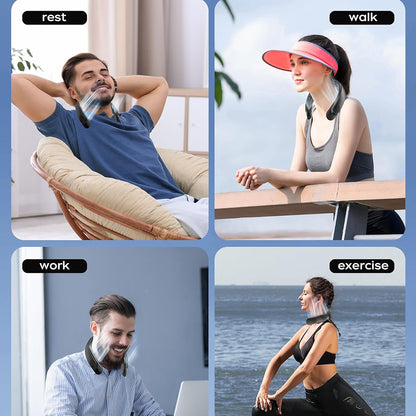 Prenosni ventilator Techsuit S8, bel