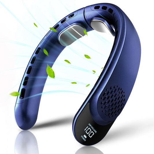 Prenosni ventilator Techsuit S8, modra