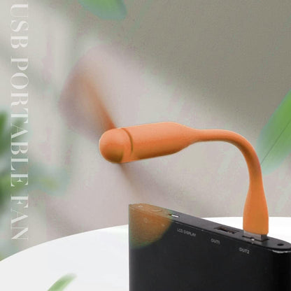 USB ventilator Techsuit TUF1, oranžen