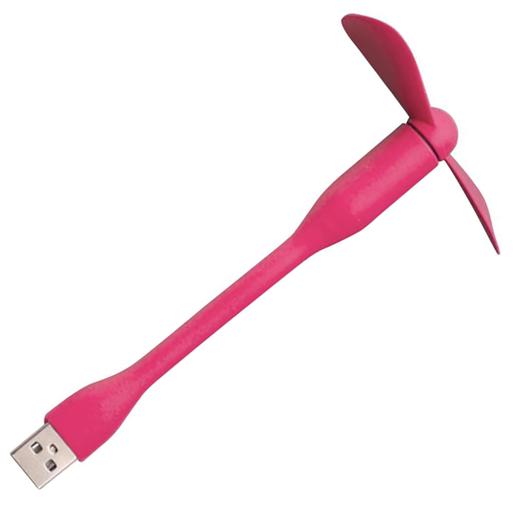 USB ventilator Techsuit TUF1, roza